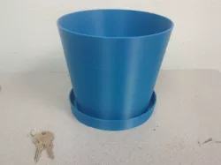 Flowerpot W/Drip tray, 160mm Dia.