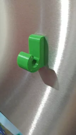 Fridge magnet hook