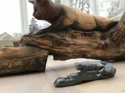 Gerthe's Carved Cat
