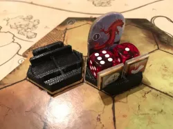 Gloomhaven Standee Hex Base