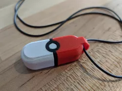 Gotcha Pokeball Keychain Case