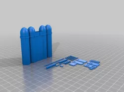 Grain Silo HO scale