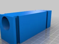 Holder for cheap flexible shaft for Dremel table saw
