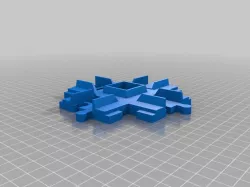 Kreuzung für die Duplo Eisenbahn