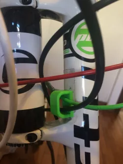 Lefty Cannondale cable saver protect and guard