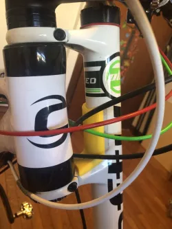 Lefty Cannondale cable saver protect Cable Guy Guard