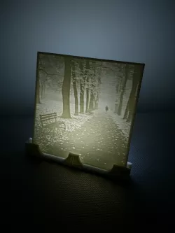 Lithophane Stand Led Bulb