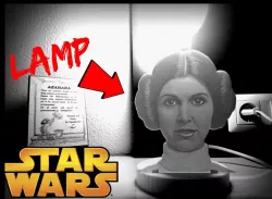 litophane Leia Organa