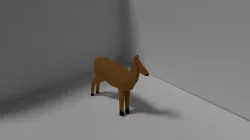 Low Poly Deer