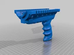 M&P 15 AR style front shield and pistol grip