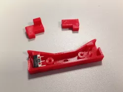 MF70 mill - endstop holders + stops