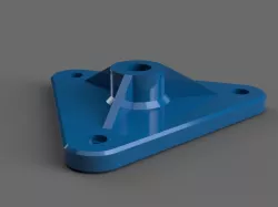 Microphone wall mount