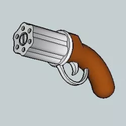 Mini Pepper Box Pistol