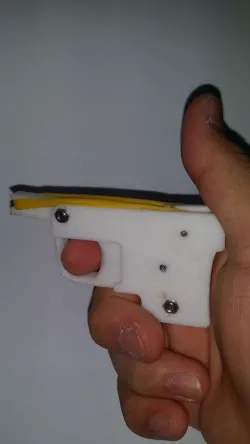 MINI rubber band pistol