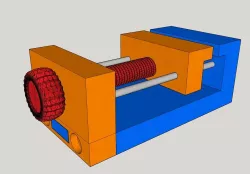 Mini Vise | Desktop / Table Vise     (not tested yet) 