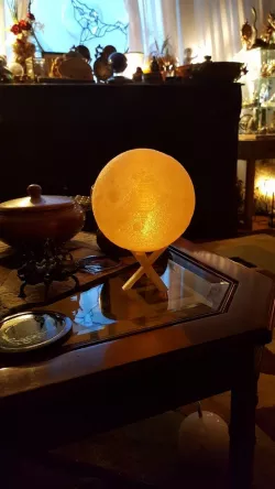 Moon Globe Night Light