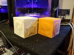 Mushroom Grinder Question Mark Box