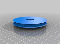 My Customized Parametric Pulley Library - Customizer Optimized