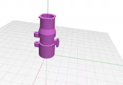 Nerf belt blaster shell
