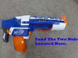 Nerf Retaliator Pump Grip (Picatinny Rail)
