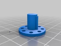 Octal Spigot Valve (vacuum tube) Base