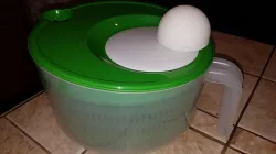 Oversized knob for Good Cook Salad Spinner
