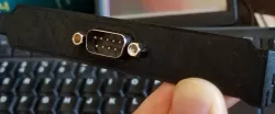 PCI plate with D-SUB 9 (serial) cutout