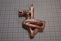 perm animal-style pendant blank  V2