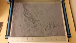 Philmont Topographical Model Resized