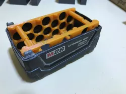 Portaceldas bateria Milwaukee m28