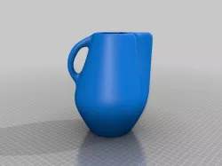 Pulled Pitcher W/ Handle