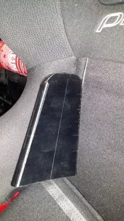 Racing Seat Side Pad/Inlet / Schalensitz Seitenpolster