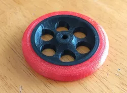 RC Airplane Wheel and Tire