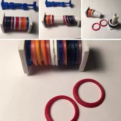 Ring Object Storage - Dispenser / Ringhalter (customizable)