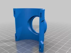 Roll Cage Swivel Mount for GoPro seperated
