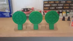 Rubberband gun target