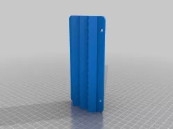 Screwdriver bit wall mount