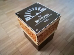 Settlers storage box (laser-cutter & 3d printing)