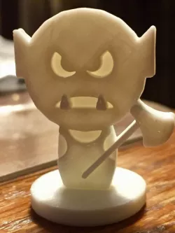 Simple Mini D&D Orc with Axe