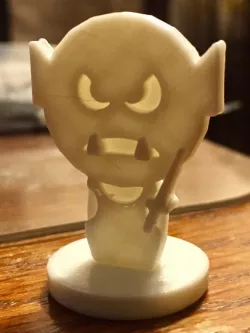 Simple Mini D&D Orc with Sword