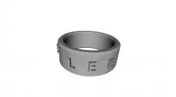 Simple Napkin Ring with Text