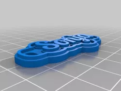 Sonja Multiline Tag or Keychain