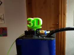 Spinner/Ornament for Extruder (Prima Creator P120/Monoprice Select Mini)