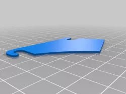 Spool Holder, Shelf Hanger, 40mm span (~5mm clearance) 