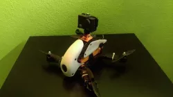 Sport camera mounting for robocat 270
