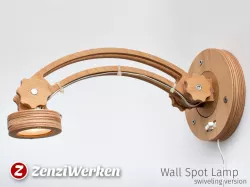 Swiveling Wall Spot Lamp cnc/laser