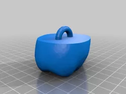 tooth keyring