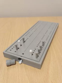 Travel Crib/Cribbage Board & Pegs