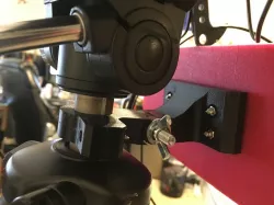 Tripod mounting bracket for FPV monitor + DVR