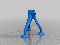 Tripod with side gopro mount